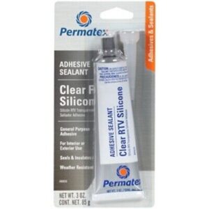 80050 – PERMATEX CLEAR RTV KEO DÁN SILICONE, 3 OZ