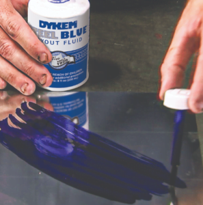 Dykem STEEL BLUE Layout Fluid 80000 – Đánh dấu bề mặt thép