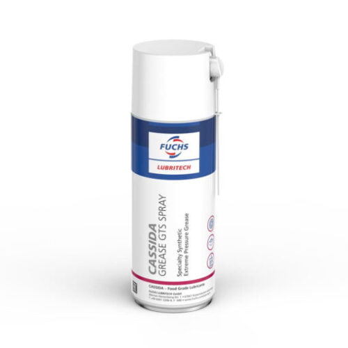CASSIDA GREASE GTS SPRAY – Mỡ chịu cực áp tổng hợp đặc biệt, ở dạng phun, dùng cho thiết bị chế biến thực phẩm và đồ uống