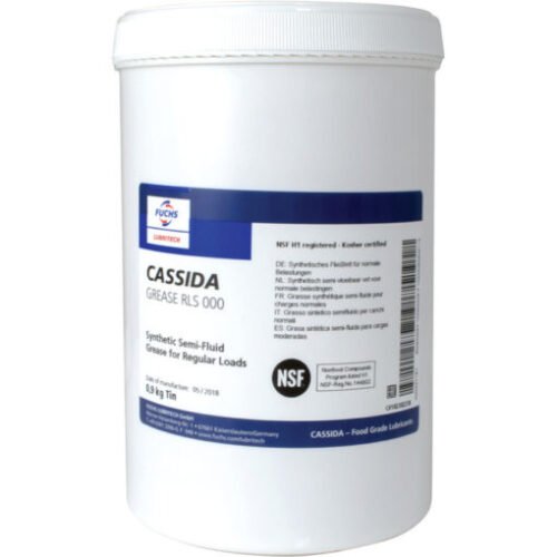 CASSIDA GREASE RLS 00 – Mỡ chịu tải tổng hợp thường xuyên cho các thiết bị chế biến thực phẩm và đồ uống