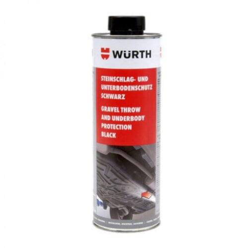 Sơn phủ gầm WURTH GRAVEL THROW AND UNDERBODY PROTECTION 1000ml (đen)