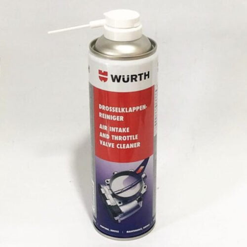 Vệ Sinh Bình Xăng Con Cổ Hút Gió Xe Ô Tô Wurth AIR INTAKE AND THROTTLE VALVE CLEANER 500ml